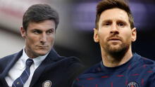 ¿'Pulga’ nerazzurri? Javier Zanetti revela que Inter intentó fichar a Lionel Messi