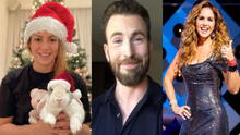 Navidad 2021: Shakira, Chris Evans, Lucero, Bad Bunny y otros famosos enviaron sus mejores deseos