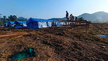 Decenas de cadáveres calcinados encontrados en Birmania