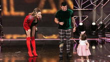 Mario Hart y su hija Lara sorprenden a Korina Rivadeneira en El artista del año
