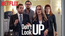 No miren arriba: Netflix y su decepcionante sátira, no convence con su elenco