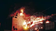 Incendio consume galería en zona de Mesa Redonda