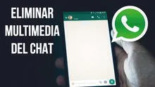 WhatsApp: ¿cómo borrar fácilmente todo el contenido multimedia de un chat?