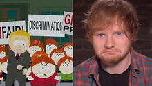 South Park arruinó la vida de Ed Sheeran por burla a pelirrojos