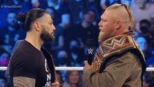 WWE SmackDown: Brock Lesnar y Roman Reigns tuvieron un candente careo