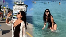 Tula Rodríguez e hija disfrutan de vacaciones en crucero con Víctor Hugo Dávila y su familia