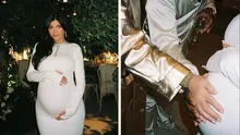 Kylie Jenner publica imágenes de su lujoso baby shower en redes sociales
