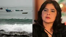 Ana Jara cuestionó mensaje de la Marina por fuertes oleajes: “Ya se pueden graduar de Pilatos”