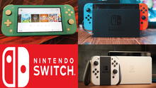 Nintendo: diferencias entre las consolas de videojuegos Switch vs. Switch OLED vs. Lite