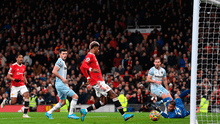 En la agonía del partido: revive el gol de Rashford que decretó el triunfo del United ante West Ham