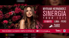 Myriam Hernández llega al Perú el Día de la Madre