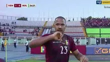 A puro toque: Salomón Rondón anotó el 1-0 de Venezuela ante Bolivia por las eliminatorias