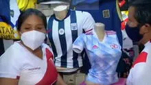 Perú vs. Ecuador: incrementa venta de camisetas rojiblancas en Gamarra
