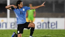 ¡Tremenda chalaca! Edison Cavani marcó un golazo para el 3-0 de Uruguay ante Venezuela 