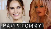 De Cenicienta a Pam & Tommy: Lily James y su cambio radical para ser Pamela Anderson