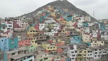 Nuevo rostro del cerro San Cristóbal: mural de chacanas multicolores busca revalorar el populoso espacio