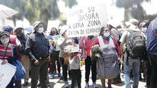 Cusco: comuneros protestaron para exigir el cierre del botadero de Jaquira
