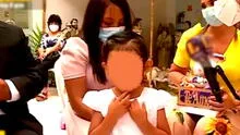 La Victoria: bautizan a Romina, niña que sobrevivió a ataque con ladrillo de un indigente