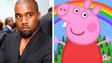 Kanye West incluye a Peppa Pig en su lista de enemigos junto a Kim Kardashian y Pete Davidson