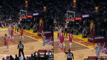 La jugada del partido: Steph Curry y el descomunal punto ante el Team Durant