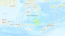Terremoto de magnitud 6,2 golpea Indonesia y Malasia