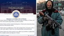 Después de las muertes provocadas, talibanes piden a Rusia y Ucrania que usen medios pacíficos