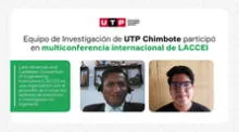 Equipo de Investigación de UTP Chimbote participó en multiconferencia internacional de LACCEI