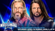 Confirmado: Edge se enfrentará a AJ Styles en WrestleMania 38