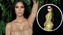 Kim Kardashian se envolvió en cinta de embalaje para asistir al desfile de Balenciaga