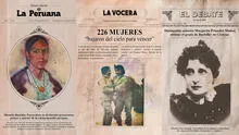 Archivo de la Mujer Peruana publica portadas alternativas en conmemoración del 8M