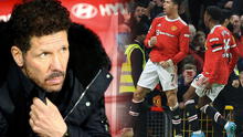 Diego Simeone no se confía ante el Manchester United: “Sabemos de la importancia del rival”