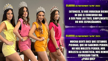 Exparticipantes de Miss Perú La Pre tras exhibir irregularidades: “No nos molesta perder, nos molesta la injusticia”