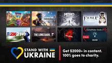 Oferta de juegos para apoyar a Ucrania: docenas de títulos por increíble precio