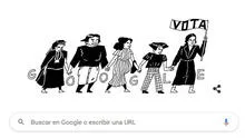 Google le dedica su nuevo doodle a Elena Caffarena