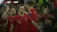 ¡Quieren ir a Qatar! Diogo Jota anotó el 2-0 y lo está clasificando a la final del repechaje