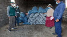 Moquegua: donan 1.500 kilos de carbón vegetal para enfrentar heladas en Aruntaya 