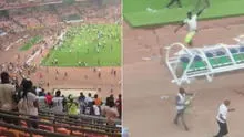 Hinchas de Nigeria ocasionan disturbios luego de que su selección quedara eliminada del Mundial