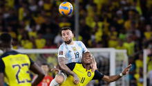 Argentina igualó 1-1 con Ecuador en el último partido oficial previo a Qatar 2022