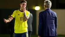James Rodríguez considera injusto que la selección colombiana no vaya a Qatar 2022