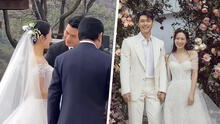 Hyun Bin y Son Ye Jin: el beso en la boda y sus votos matrimoniales