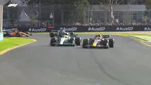 Ya es costumbre: el espectacular adelantamiento de Checo Pérez ante Lewis Hamilton