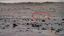El róver Perseverance de la NASA encuentra un paracaídas en Marte