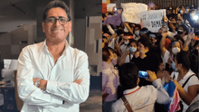 Carlos Álvarez asiste a marcha y exige justicia: “Reclamamos eliminar a estos salvajes” 