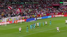 ¡Magistral! Ivan Rakitic anotó un golazo de tiro libre para el 1-0 de Sevilla ante el Madrid