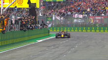 Una clase de manejo: así fue la última vuelta de Max Verstappen en el GP de la Emilia-Romaña
