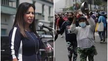 Representante del Vaso de Leche rechaza marcha respaldada por Chirinos: “Sacaron a las madres con amenazas”