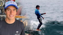 Lucas Garrido Lecca y su pasión por el surf: “En los mundiales del año pasado dormía en el carro”