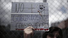 Colectivo feminista protesta en contra del Gobierno entrante de Costa Rica