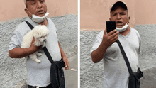 Regidor de Lima es amedrentado por vendedor dedicado al tráfico de animales