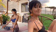 Pierina Carcelén debuta como profesora de yoga y comenta sobre filtración de video íntimo